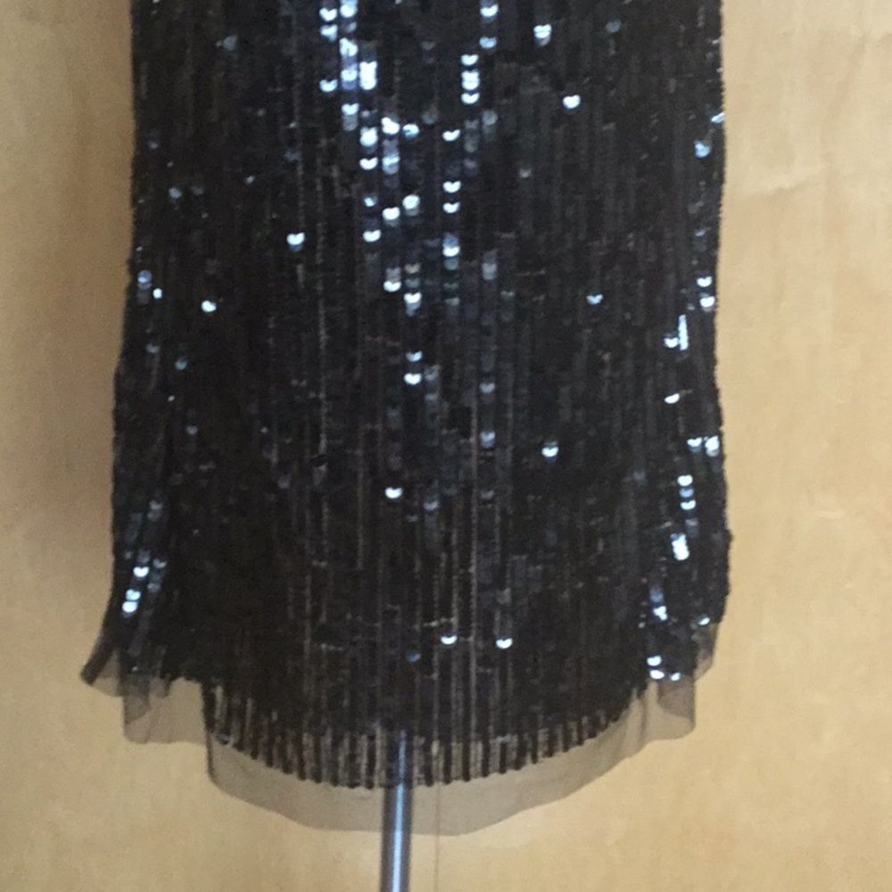 Basix Black Label Sequin Halter - Picture 5 of 13